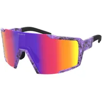 Cykelglasögon Scott Shield Black/Swish Purple/Teal Chrome