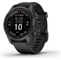 Tr&auml;ningsklocka Garmin fenix 7S Pro Sapphire Solar 42 Svart