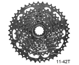 Kassett Tektro Cassette 8-Speed 11-42 Svart