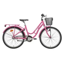 Barncykel Kronan F24 3-v&auml;xlad Rosa
