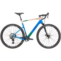 Gravelbike Cannondale Topstone Carbon 2 Lefty Blå