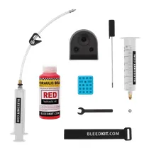 Bleedkit Set for Shimano Hydraulic Brakes Premium Red