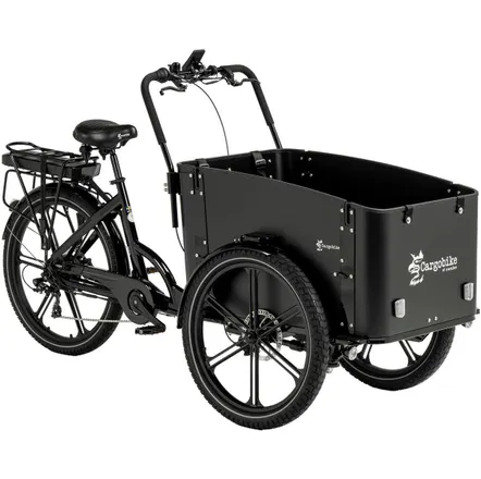Lådcykel Cargobike Flex Svart