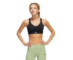 Adidas Sport-BH Fast L Ru Hs Bra Black/White dam