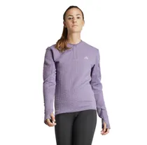 Adidas L&ouml;partr&ouml;ja Ult Cte 45293 Shirt Zip Shadow Violet Dam