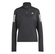 Adidas L&ouml;partr&ouml;ja Own The Run Half-Zip Black Dam