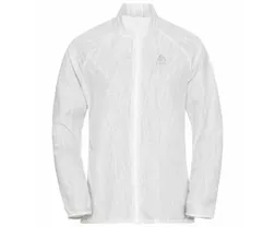 Odlo L&ouml;parjacka Jacket Zeroweight Print dam White
