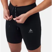 Odlo L&ouml;partights Tights Short Essential dam Black