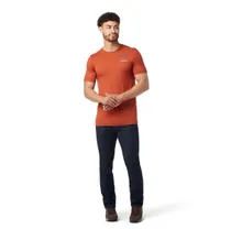 Smartwool Löpartröja Wilderness Summit Short Sleeve Graphic Tee Slim Fit herr Picante