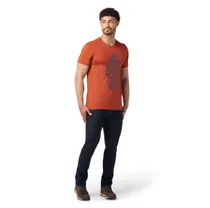 Smartwool Löpartröja Always Explore Short Sleeve Graphic Tee Slim Fit herr Picante