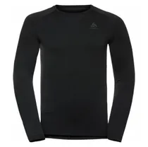 Odlo Juoksupaita Top Crew Neck Long sleeve Miesten Black