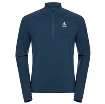 Odlo Löpartröja Midlayer 45293 Zip Zeroweight dam Blue Wing Teal