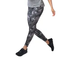 Odlo Juoksutrikoot Tights Zeroweight Print Reflective Naisten Black