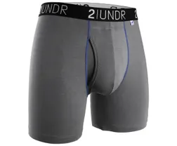 2UNDR Swing Shift Boxer herr Grey/Blue