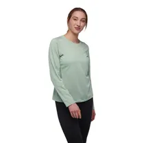 Black Diamond L&ouml;partr&ouml;ja Lightwire LS Tee dam Foam Green