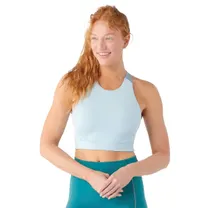 Smartwool Sport-BH Active Crop Bra dam Winter Sky
