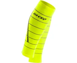Cep Reflective Compression Calf Sleeves herr Neon Yellow