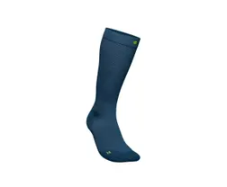 Bauerfeind Löparstrumpor Ultralight Compression Socks High Cut Navy unisex