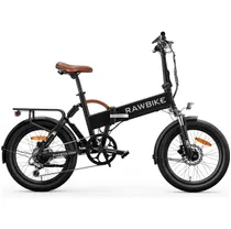 Elcykel RAWBIKE City Svart