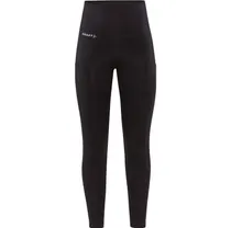 Löparbyxor Craft ADV Essence High Waist Warm Tights Dam Black