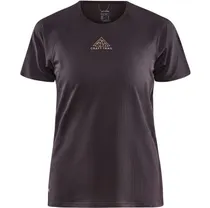 Naisten juoksupaita Craft PRO Trail SS Tee Womens Slate