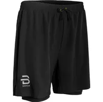 L&ouml;parbyxor Dahlie Shorts Run 2-In-1 Herr Black