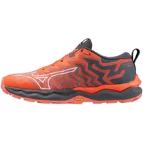 Löparskor Mizuno Wave Daichi 8 Dam Hot Coral/White/Turbulence