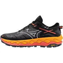 Naisten juoksukengät Mizuno Wave Mujin 10 Womens Black/White/Hot Coral