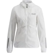 L&ouml;parjacka Swix Pace Wind Light Hooded Jacket Dam Bright White