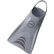 Zone3 Silicone V-Flex Ergo Swim Training Finns Unisex Silver 