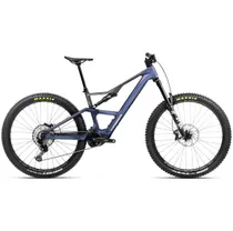 EL MTB Orbea Rise LT M20 630W Tanzanite Carbon View/Carbon Raw