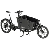Lådcykel Cargobike Long Lite Svart