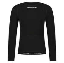 Aluskerrasto Shimano Vertex L.S. Base Layer Musta