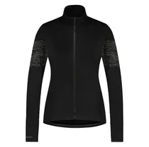 Naisten pyöräilytakki Shimano Maestrale Wind Light Musta