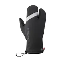 Py&ouml;r&auml;ilyhanskat Shimano Windstop Primaloft 2x2 Musta
