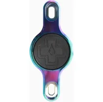 H&aring;llare f&ouml;r Apple-Airtag MUC-OFF Secure Tag Holder 2.0 Iridescent