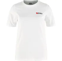 Py&ouml;r&auml;ilypaita Fj&auml;llr&auml;ven Hoja T-shirt W White