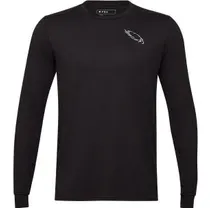 Cykeltröja Fox Ranger Drirelease Md LS Jersey Lunar Black