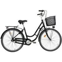 Damcykel MADE Linde 3-växlad 26" svart