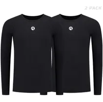 Undertröja Rogelli Core II 2-pack Unisex Svart