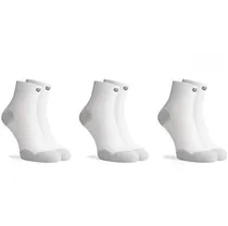 Löparstrumpor Rogelli Core 3-pack Unisex Vit