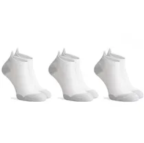 Löparstrumpor Rogelli Core No Show 3-pack Unisex Vit