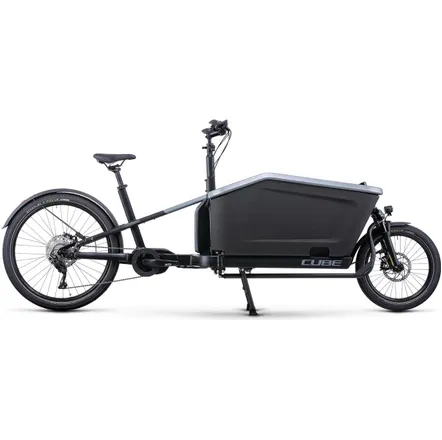 Lastcykel El Cube Cargo Sport Dual Hybrid 1000Wh Flashgrey/Black 