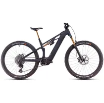 El MTB Cube Stereo Hybrid One44 HPC AT 800Wh Carbon/Gold