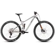 Heldämpad MTB Cube Stereo One22 Race Rawmetal/Black
