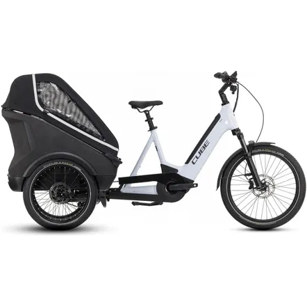 Trehjulig Elcykel Cube Trike Family Hybrid 750Wh Flashwhite/Reflex 