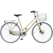 Hybridcykel Skeppshult Favorit Dam 7-Vxl Blek Sol