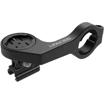 Gaciron H10C Supporto per Bicicletta in Alluminio per Manubrio Rotondo, Compatibile con Computer Garmin e Fotocamera GoPro, Installazione Dispositivi su e giù