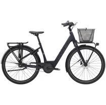 Elcykel Hybrid Trek District+ 1C Lowstep Matte Deep Dark Blue