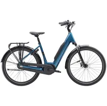 Elcykel Hybrid Trek District+ 3 Lowstep 800Wh Dark Aquatic